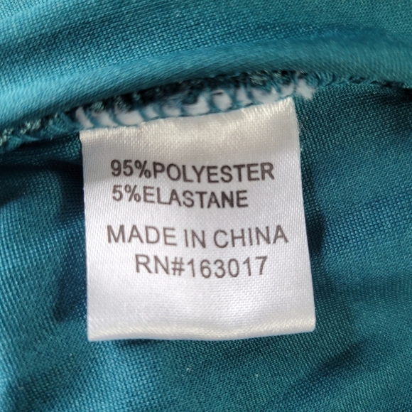 Princess Polly Bodycon Dress Size 4 Green Shimmer Ruching Side Zip Surplice - Picture 5 of 10